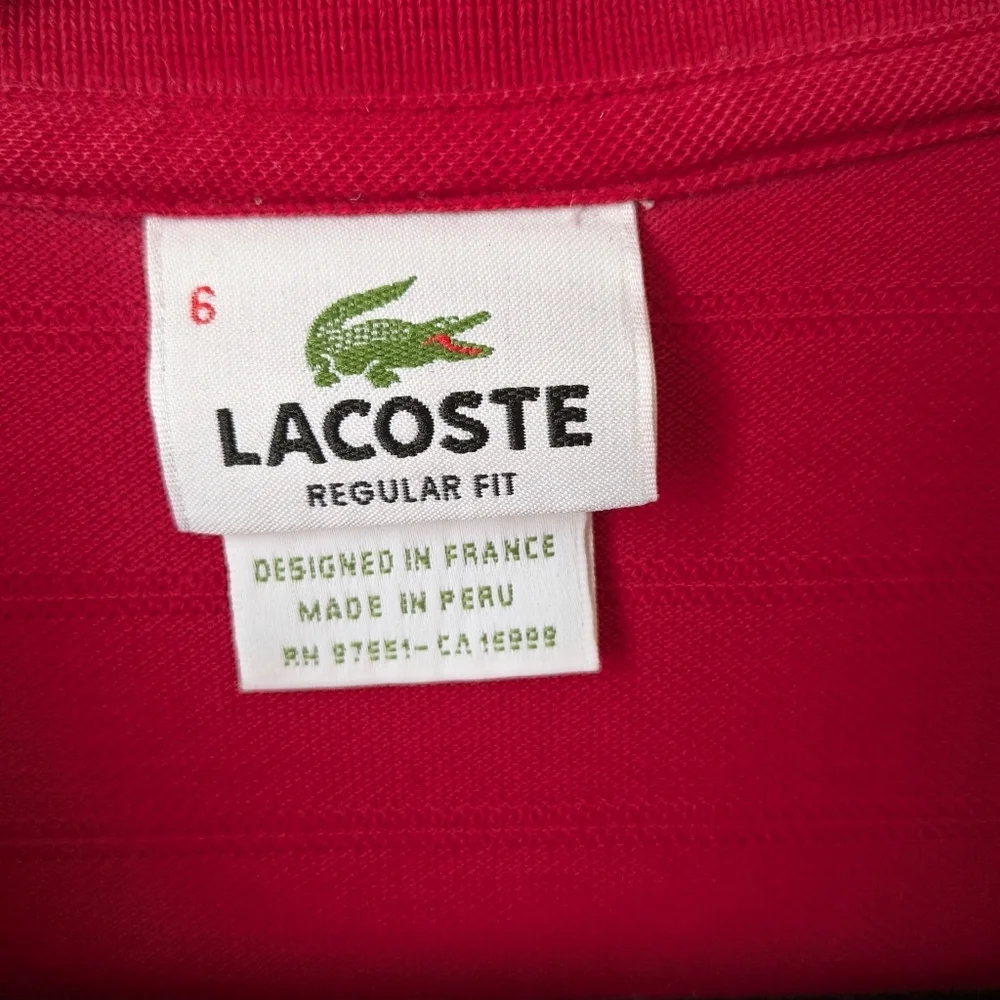 Vintage Lacoste Polo - Mens Size Med - Picture 3 of 5